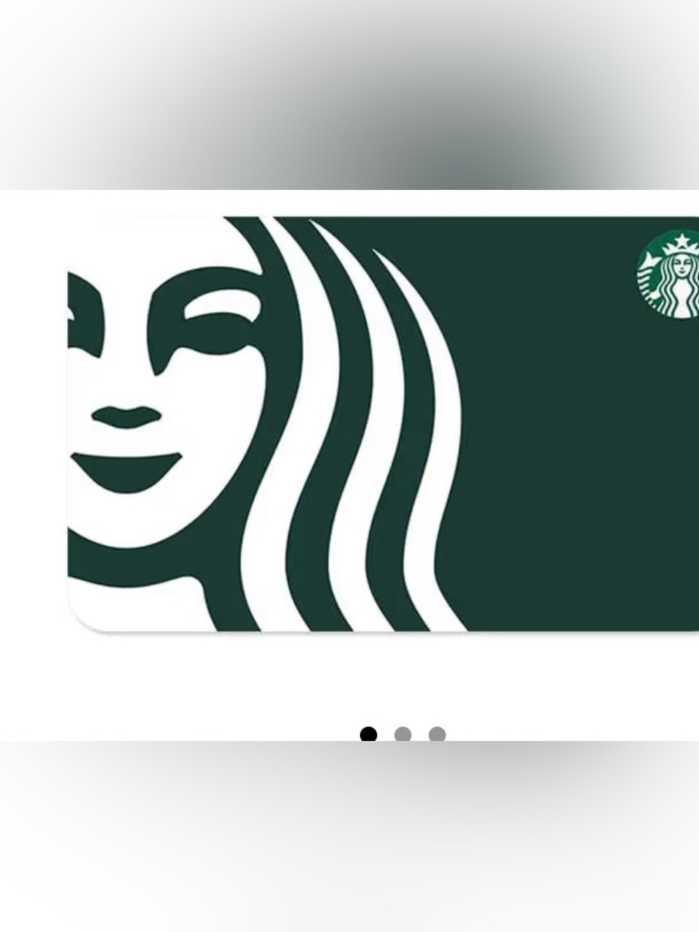 Starbucks Giftcard $10